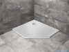 Radaway Doros Pt E Stone brodzik pięciokątny 100x80x5cm lewy biały SDRPT1080-01-04SL